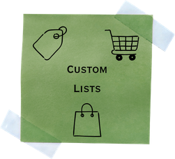 Custom lists
